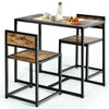 Dining Table for 2 Chairs Kitchen Furniture Set Space Saving Breakfast Table UK