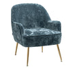 Velvet Scallop Shell Back Tub Chair Armchair Dressing Sofa Stool Bedroom Lounge