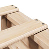Bed Frame 75x190 Small Solid Wood Pine O3K2