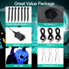 10ft Halloween Inflatable Outdoor Decorations Pumpkin Ghost LED Lights Yard Deco