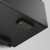 High Gloss Black 120cm TV Stand Cabinet Unit 2 Door Sideboard with LED Lights