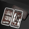 12pc Manicure Set & Pedicure Set Nail Kit with Cuticle Pusher & Cuticle Remover