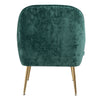 Velvet Scallop Shell Back Tub Chair Armchair Dressing Sofa Stool Bedroom Lounge