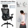 Ergonomic Office Chair Computer Desk Chair High Back Adjustable Chair Black