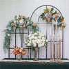 Wedding Square/Round/Arched Door Backdrop Stand Flowers Display Frame Metal Rack