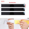 5-50 Pcs Long Strip Mirror Acrylic Wall Stickers Self-adhesive Tile Rectangle UK