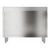 Commercial Stainless Steel Sink Kitchen Cabinet Large Double Bowl Sliding Doors