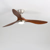52" 3-Blade Celing Fan with Light Remote Control Cooling 6 Wind Speed Adjustable