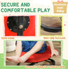 AIYAPLAY Sensory Spinning Chair for Kids, for Coordination, Balance, Red 46-3-10