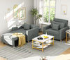 Convertible Sofa Bed 3-in-1 Pull out Arm Chair Folding Recliner Sleeper