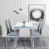 Round Square Rectangular Dining Table 2/4 Wooden Chairs Kitchen Room Restaurant