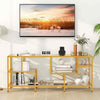 Modern Entertainment Center TV Stand for TVs up to 65” with Shelves