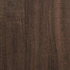 Bed Frame with Headboard Brown Oak 140x200 Engineered Wood P4L5