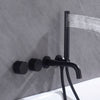 Brass Bathroom Bathtub Mixer Taps Bath Filler Spout Handheld Shower Faucet Set