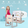 Kids Study Desk Chair Set Convertible Table Set Drawing Reading Kids Best Gift