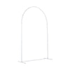 Wedding Party Three-door Arched Frame Flowers Balloon Column Base Backdrop Stand