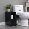 Slim Tall Bedside Table Cabinet with Drawer & Storage Space for Bedroom
