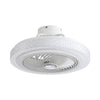 LED Ceiling Fan with Color Changing Lighting Smart RGB Speed Low Profile 20x8in