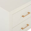 Dusk Sienna Natural & Gold Effect 2 Drawer Bedside Table RRP £399