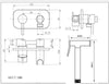 Brass Concealed Mixer Handheld Bidet Diaper Sprayer Toilet Set Seat Attachment