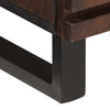 TV Cabinet Brown 70x34x46 Solid Wood Z4A6