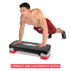 Aerobic Exercise Stepper. Durable, Non-slip And Adjustable Fitness Equipment