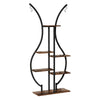 6 Tier Metal Vase-Shape Plant Stand Garden Shelving Flower Pot Display Rack