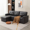 Universal Sofa Bed Corner - Fabric Sofa Bed with Storage & Reversible Chaise