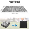 Outdoor Rug Garden Geometric Large Waterproof Patio Area Non Slip Deck Floor UK