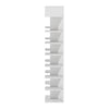 Tall Shoe Rack Organizer Storage Shelf Wooden Display Cabinet Hallway Shoe Tower