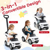 Toddlers Licensed Land Rover Discovery Ride on Toy-White
