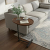 C-shaped Side End Table Small Coffee Table Living Room Bedroom Sofa Bed Tray