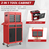 5-Drawer Rolling Tool Chest High Capacity Tool Storage Cabinet w/ Lockable Wheel