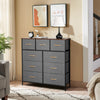 9 Drawer Chest of Drawers Fabric Dresser Bedside Storage Organizer Unit Bedroom