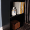 Computer Desk Bookshelves Workstation Corner Study Table Storage Combo Black