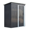 Panana 3*5ft Small Garden Shed Patio Storage Unit Metal Tool Box