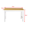 Pine Wood Long Kitchen Dining Bench Hallway Garden Chair Stool Firm Window Seat