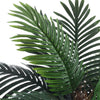 120cm Large Faux Palm Tree Fake Artificial Green Plants Realistic Tree Garden UK