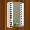 Illuminated LED Bathroom Mirror Cabinet Demister/Sensor/Bluetooth/Clock IP44