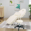 Adjustable Massage Bed Beauty Salon Chair Tattoo Therapy Table Recliner w/ Stool