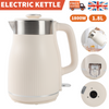 1800W 1.8L Electric Kettle Double Wall Stainless Steel Tea Hot Water Kettle UK