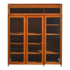 Bamboo Shoe Storage Cabinet Rack Stand Cupboard Clear Doors Hallway Tidy Unit UK