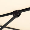 Patio Parasol Base Sets Offset Cantilever Umbrella Sun Shade Rainproof Canopy