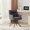 Modern 180° Swivel Accent Chair Ergonomic Leisure Armchair Padded Lounge Seat