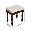Vanity Chair Dressing Table Stool Makeup Seat Baroque Piano Chair, 46.5x39x29 CM