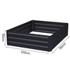 Galvanized Outdoor Garden Raised Baskets Vegetable/Herb/Flower Grow Bed Planter