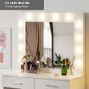 Dressing Table With Hollywood Mirror Stool 2 Drawers Bedroom Makeup Desk Modern