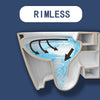 Bathroom Rimless Round Close Coupled Toilet Soft Close Seat Cistern Pan WC