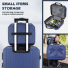 Suitcase Set of 4 ABS Cabin Hard Shell Luggage Travel Trolley 4Wheel Lightweight