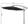3m Banana Cantilever Garden Parasol Hanging Umbrella Sun Canopy Outdoor
